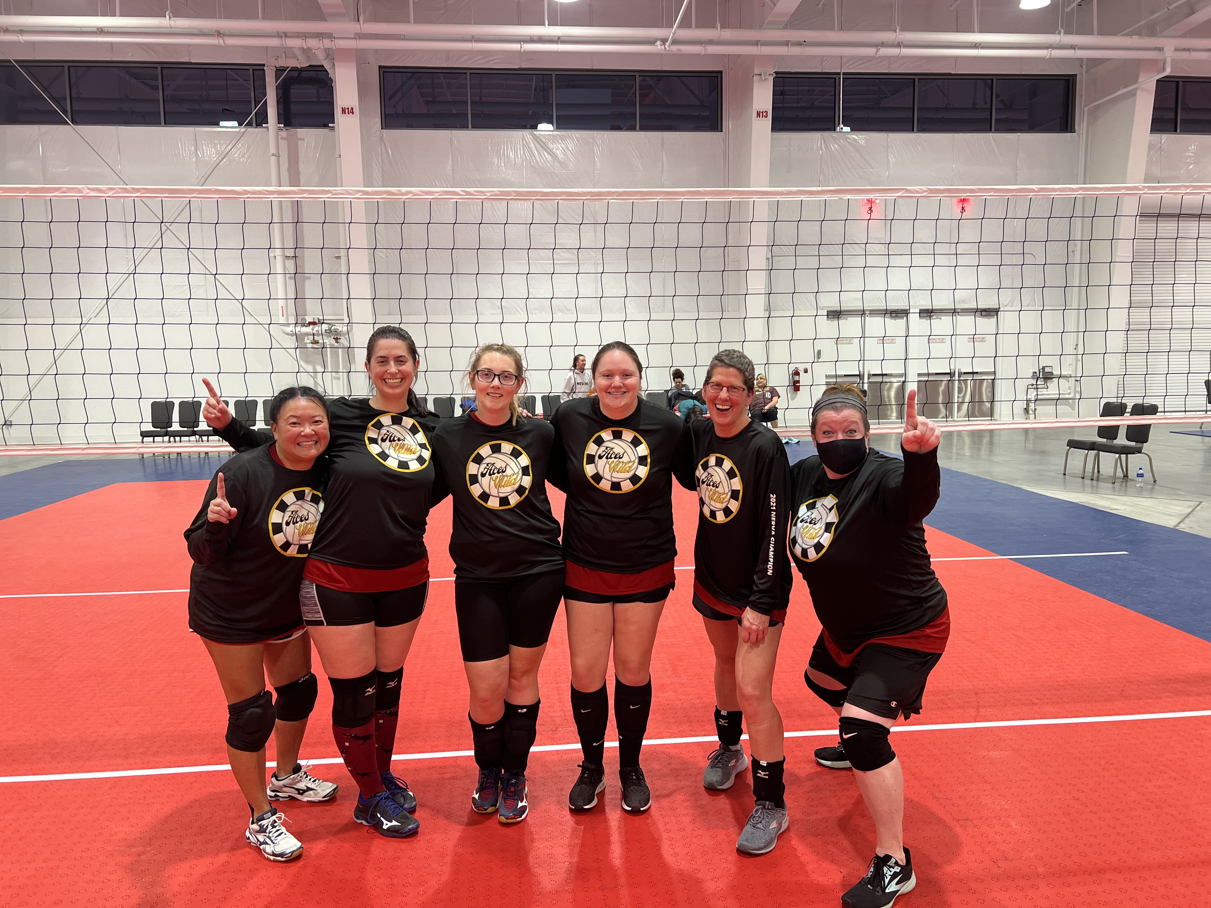 12/18/21  On Fire wins WC- over Volleychicks at Aces Wild